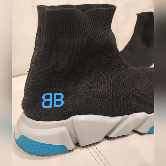 Balenciaga speed men sneakers, size 12 , black - Picture 4 of 11